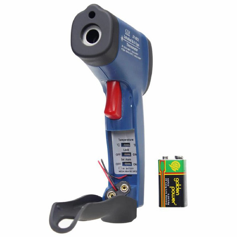 CEM DT-8830 DT-8831 DT-8832 DT-8833 DT-8835 Non Contact Electronic Infrared Thermometer Laser Gun K-Type Probe Handheld Industry CEM DT-8830 DT-8831 DT-8832 DT-8833 DT-8835 Non Contact Electronic Infrared Thermometer Laser Gun K-Type Probe Handheld Industry